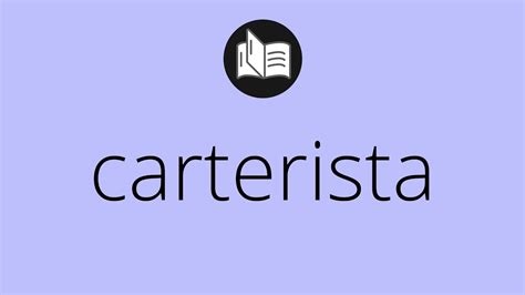 Significado de Carterista .